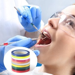 Dental Instruments Identification Tape Autoclavable 0.24″ 0.40″Width 10 Colors