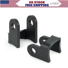 Universal Shock Mount Brackets 2 Pack 3”Bracket, 6mm HRP&O Steel, 1/2″ Bolt Hole
