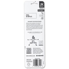 ZEBRA G301, G750 JK Refills 88122, Blue Gel Ink, 6 Packs, FREE Shipping