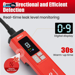HVAC Refrigerant Leak Detector Heated Diode Sensor Battery Powered | Halogen