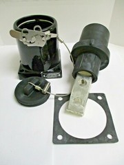 EATON, E1049-1833X-BK, FEMALE RECEPTACLE ASS’Y DOUBLE HOLE, 1000V, 1135A , S