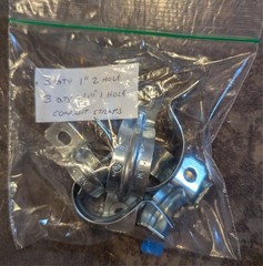 EMT Conduit & Junction Box Hardware Lot 29 PCs in all Open Box Unused Ships Fast