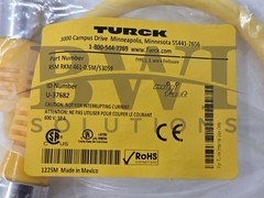 SEALED Turck RSM RKM 461-0.5M/S3059 Actuator and Sensor Cable 600V Lot of 2