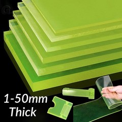 PU Rubber Sheet Polyurethane Plate Urethane Rubber Board Cushion Thick 1mm-50mm