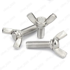 316 Stainless Steel Wing Thumb Screws Bolts M4 M5 M6 M8