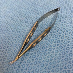 Katena K4-5122 Stern Gills Capsulotomy Scissor Extra Thin 10mm Blades Ophthalmic
