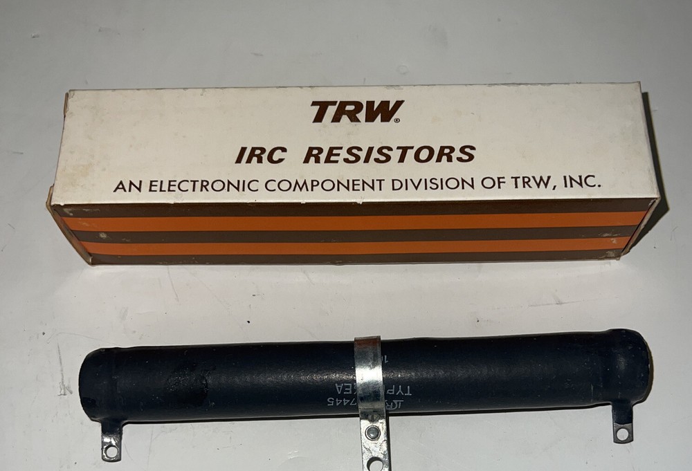 IRC ADJUSTABLE POWER RESISTORS 5 OHMS 100 WATT NEW IN BOX TRW IRC RESISTORS.