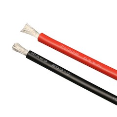 30/28/26/24/22/20/18/16/14/12/10/8awg Stranded Silicone Line Black&Red Wire Kits