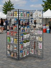– Commercial Grade Gridwall Art Display Panels – Z Unit Includes Three 2′ X 6′