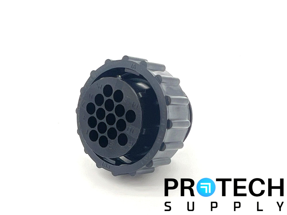 AMP 206037-1 Circular Connector Plug 16-Position NEW with WARRANTY
