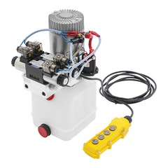 1.6KW Hydraulic Pump 4.5 Double Acting Hydraulic Pump With Wired Handle DC12V