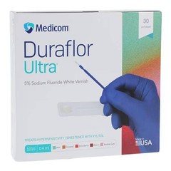 Medicom 1016-M30 Duraflor Ultra Dental Fluoride Varnish Mint 30/Pk 0.4 mL
