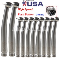 10X Pieza de Mano Dental de Alta Velocidad Estilo NSK Pulsador 2 Orificios CEE