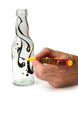 ONE4ALL Acrylic Paint Marker, 2mm, Metallic Gold, Blister Carded, 1 Each (127…