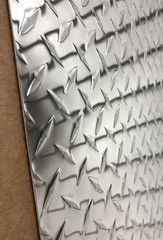12″ x 24″ Diamond Plate Aluminum .045″ Thick – 18 Gauge (1.15mm)