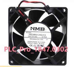 1PCS NEW NMB 09238KA-24Q-FA Inverter Cooling Fan 9238 DC24V 0.70A 9.2CM 2wire