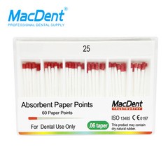 Dental Endo Gutta Percha Points/Absorbent Paper Points Taper 0.02/0.04/0.06