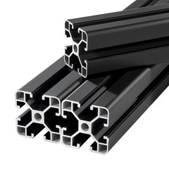 Uimoso 4PCS 4040 Aluminum Extrusion 78.74″ 2000 mm T Slot Anodized Linear Rail