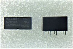 M4-24HW NINGBO HUAGUAN M4-24H RELAY 1A/24VDC ROHS 4 PIECES **FREE SHIPPING**