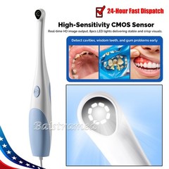 Dental USB Intraoral Camera Oral Endoscope 1440P 8 LED light For Apple&Type-C
