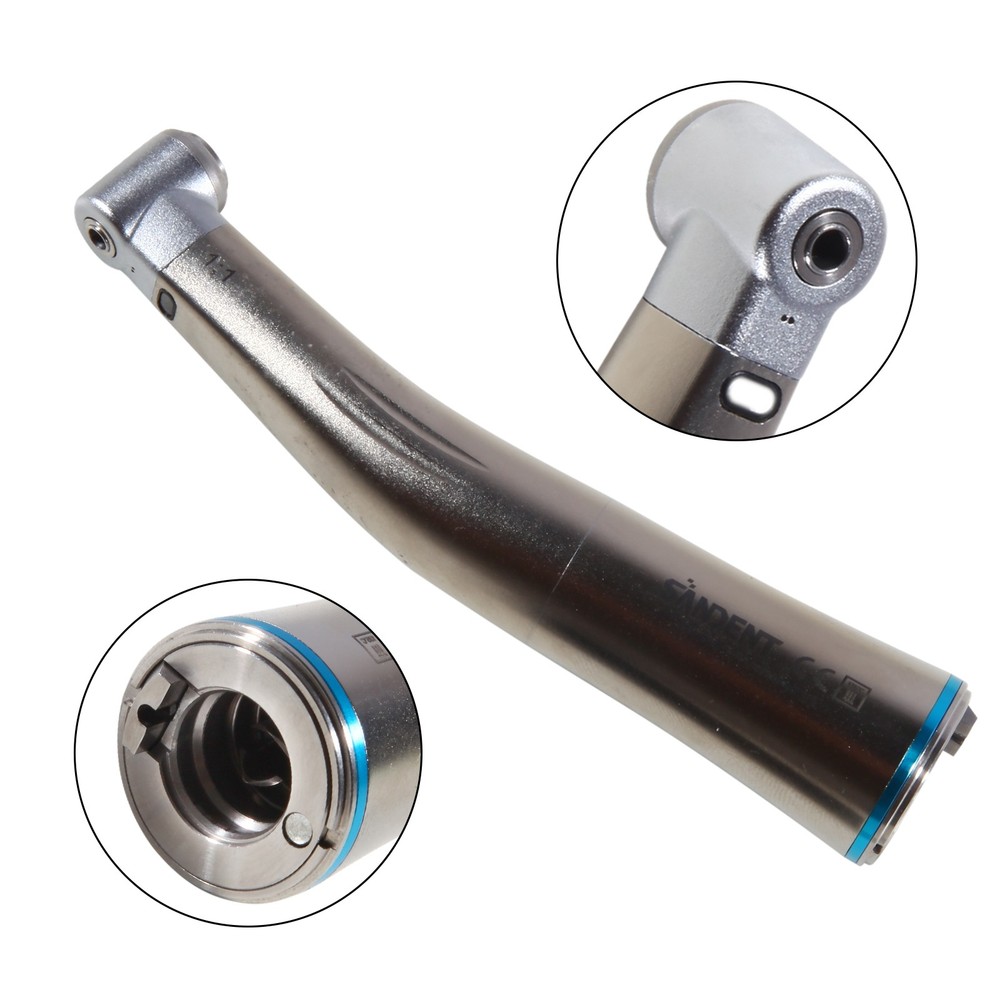 Dental 1:1/16:1/1:5 Increasing Contra Angle Optic LED Handpiece Fit for Motor
