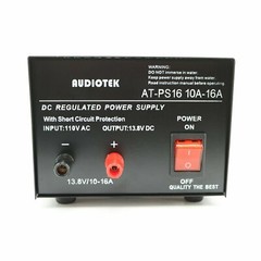 AT-PS16 13.8V 16A amp Heavy Duty DC Regulated Power Supply Grade with Cable New
