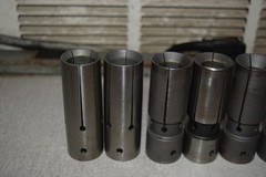 S&M Southwick & Meister 32DL Bar Loader Feeder Collet Collets Lot of 7