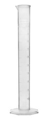 Eisco Labs 100ml Graduated Cylinder, Class B – Polypropylene
