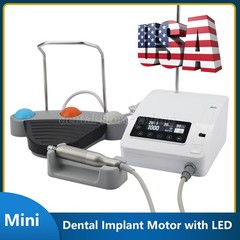 Dental Brushless Implant Motor w/ 20:1 Contra Angle Handpiece 5-60N.CM Surgical