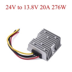 DC 24V to 13.8V Step Down Converter 5A/20A/40A Voltage Buck Regulator