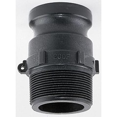 200F Banjo 2″ Male Adapter X 2″ Male Thread Poly Cam Lever Coupling