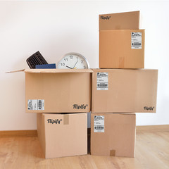 4000 Fanfold 4×6 Direct Thermal Labels Shipping / Barcode Labels Zebra UPS