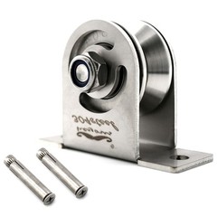 Heyous V Groove Track Sliding Gate Roller Wheel Heavy Duty Pulley Wheel