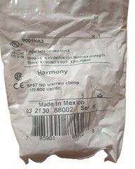 Schneider 9001KA3 Contact Block 30mm Type K 1NO/1NC Heavy Duty New