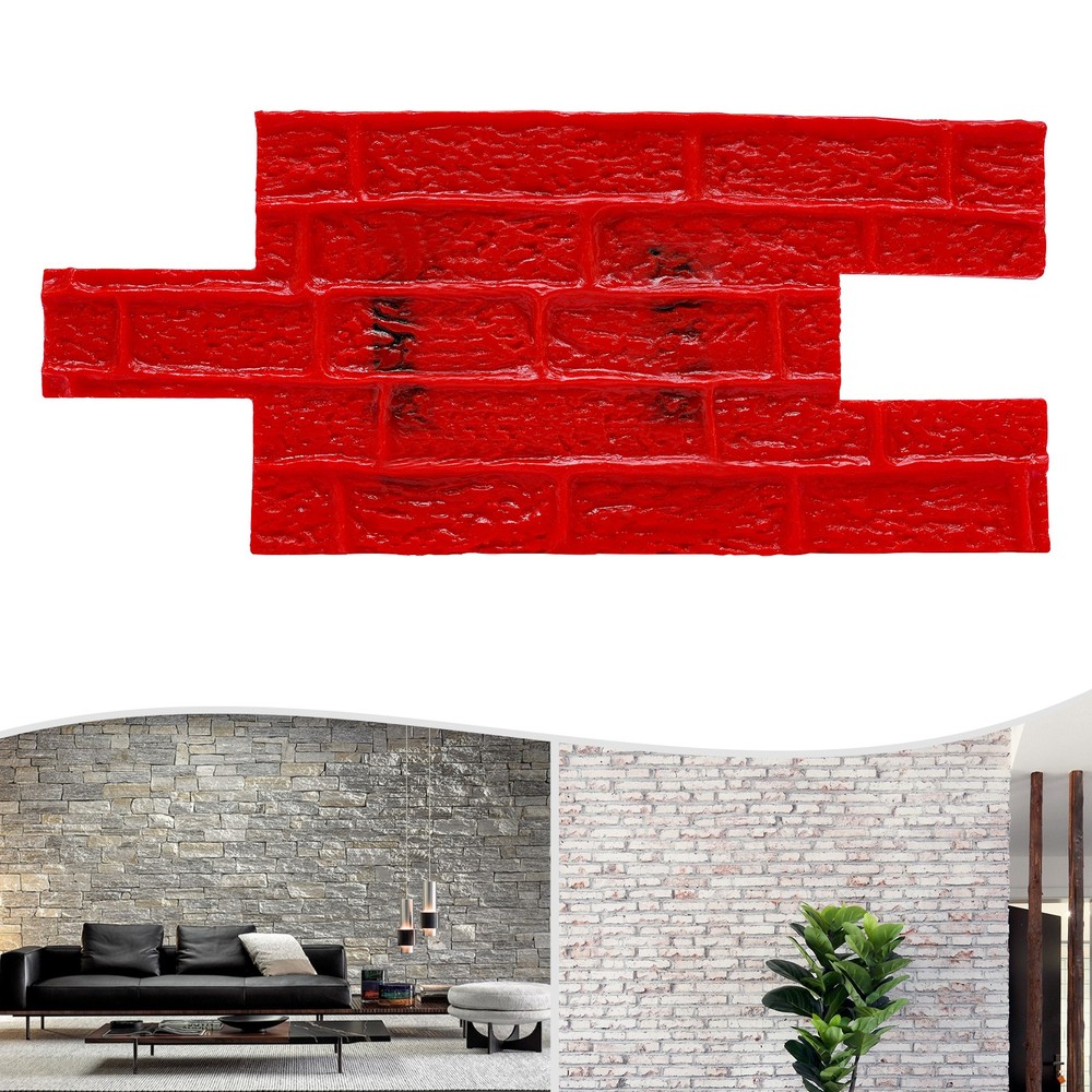 Brick Pattern Decorative Concrete Cement Stamp PU Decorative Stamped Texture Mat
