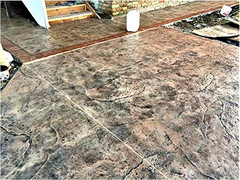 Stone Texture Polyurethane Stamp Mat for Decorative Concrete Projects