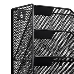 VEVOR File Wall Rack Mesh Wall File Holder 1-Piece 12 Pockets for Office/School