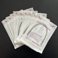 25 Packs Dental Orthodontic Thermal Activated Niti Round Arch Wires Ovoid Form