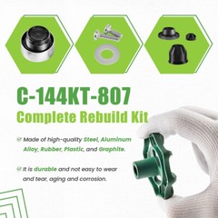 for Prier C-144 Overhaul Kit Prier C-144KT-807 Parts Kit Wall Hydrant Repair Kit