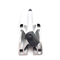Lot of 2 80/20 2533 Aluminum Extrusion 45° Support 1515-ULS Profile 1.5×1.5x6in