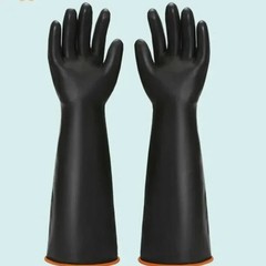 Heavy Duty Rubber Gloves Chemical Resistant Acid Alkali Safety Work Gloves