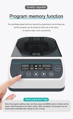 High Speed Microcentrifuge Lab Digital Centrifuge Machine for Capillary Tubes