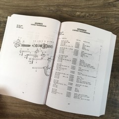 Long 350 360C 445 445Sd Tractor Parts Catalog Manual Book Exploded Views Numbers