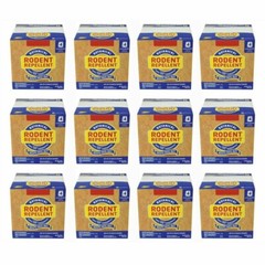 12 Pack 4 Pouch Boxes Fresh Cab Botanical Mouse Rodent Control Repellent 48 unit