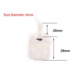 5-30mm Nylon Spherical Cylinder Concave Burr Grinding Bit for Bead Jade Shaping