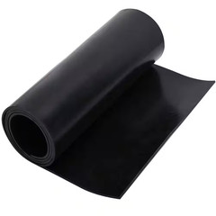 1/8 In. H X 12 In. W X 48 In. L Neoprene Rubber Gasket Strip, Waterproof Rubber