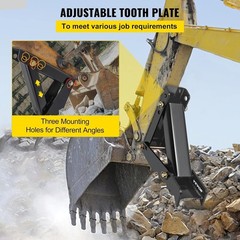 Professional Grade Bolt-On Backhoe Thumb – High Shear Strength Steel Design