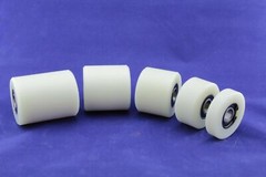 40 mm Nylon Roller Wheel Plastic Bearing CNC Guiding Wheel Flat Belt Idler