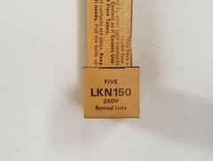 Bussmann (Qty 5) SUPER-LAG Renewal LINKS LKN150 – 250V 150A New In Box