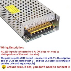 3V 5V 9V 12V 13.8V 15V 18V 24V 36V 48V PSU DC Regulated Switching Power Supply
